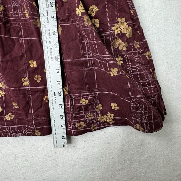 All About You Deepika Padukone- Dark Purple Floral Sun Dress Size Large Tropical - Picture 5 of 12